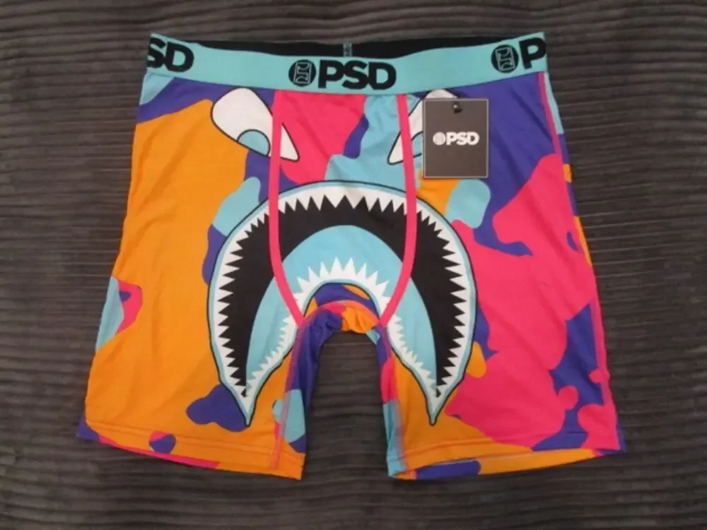 PSD Warface Fun Spot Neon Colors Men's LargeUnderwear Boxer Briefs